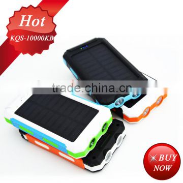 alibaba express 10000MAH SOLAR POWER BANK solar charger for mobile phone