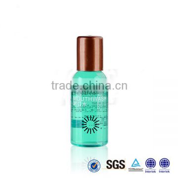 Customed Printing Hotel Cosmetic Transparent Bottle
