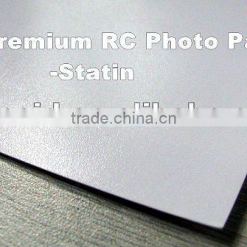 rc photo paper/resin coated/silky/crystal/rough satin/wove