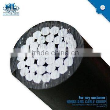 0.6/1kv Aerial Bundled Cable Duplex Service Drop Cable Cocker Neutral conductor AAC XLPE insulated overhead cable ABC cable