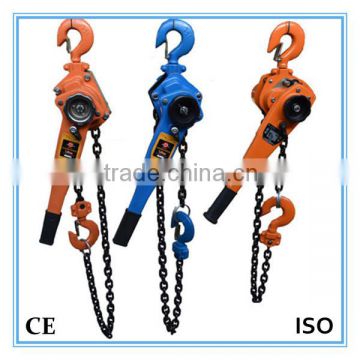 Hand lifting chain lever hoist, manual lever chain block