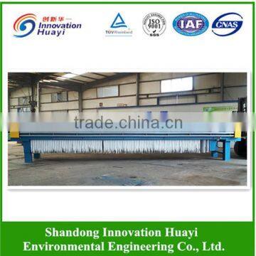 hydraulic filter press, sludge dewatering machine