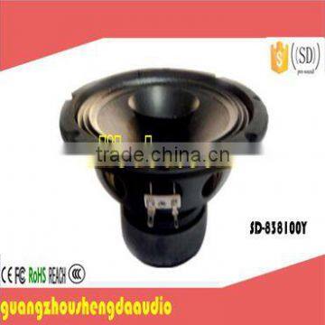 Good Price 8 inch speaker Pro audio speaker professional full range woofer SD-838100Y