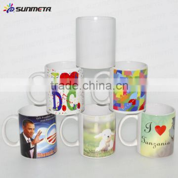 Wholesale blank sublimation mug , sublimation trophy, high quality white mug
