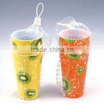 Plastic water cup