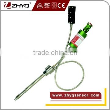 4-20mA flexible oil filled melt pressure transmitter with J thermocouple