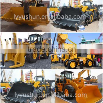 XCMG Wheel Loader 2.5-5.0M3 Capaacity Bucket For ZL50GN , Log Grapple/Grass Grapple/Snow Plow/Pallet Fork For ZL50GN