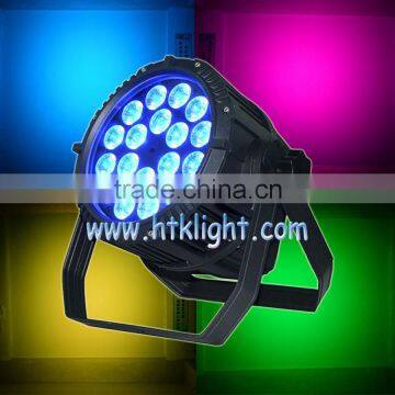 outdoor 6in1 rgbwa uv 18*12W led par