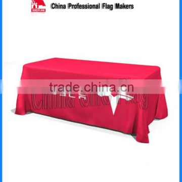 printed table throw.printed table cover,custom printed table skirt for sell