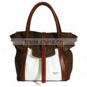 Handbag Leather printed 1046