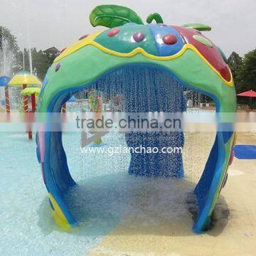 Cartoon features Fiberglass water spray of water park equipment for sale