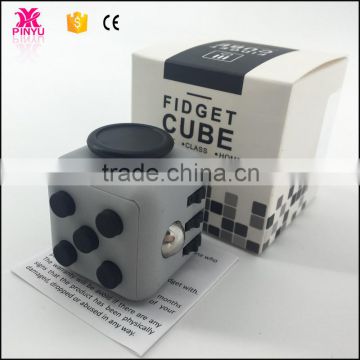 Square mini happy play magic fidget cube for office or school take a rest