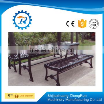 New Product OEM Offer Urban Cast Iron Bench