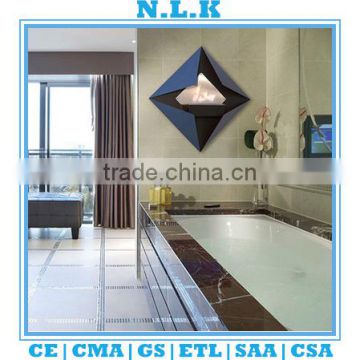 [N.L.K] BRAND high quality indoor wall mounted Ethanol fireplace CE certificate freestanding indoor bio ethanol glass fireplace