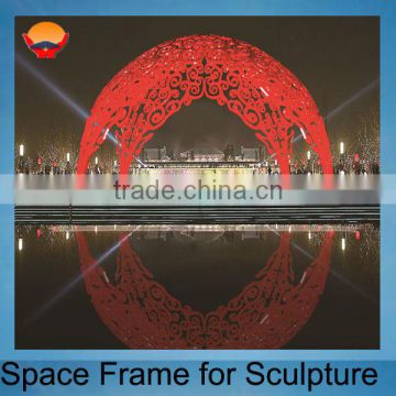 Honglu Structural Steel Frame Sculpture