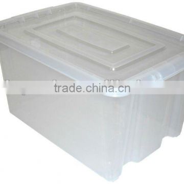 transparent plastic multi-purpose storage case/storage box