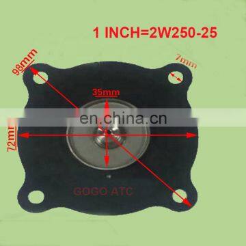 2w series Brass valve parts Air gas water 2W160-15/2W200-20/2W250-25/2W350-35/2W400-40/2W500-50 solenoid valve diaphragm