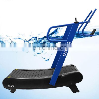 Curved treadmill & air runner commercial Self-generated Woodway walking treadmill equipment,body strong treadmill