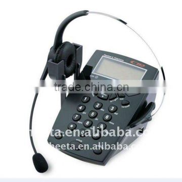 Headset Telephone With RJ11 For Call Center
