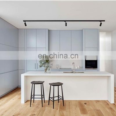 Minimalist Style Lacquer Kitchen Cupboard Kitchen Cabinet Wood Kitchen Furniture