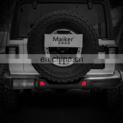 10th anniversary Rear bumper(Steel /Aluminum) with radar hole For Jeep Wrangler JL 2018