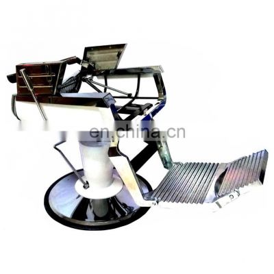 QCP-F01 Barber Chair Frame Metal Classic Chromed iron Frame with iron heel rest