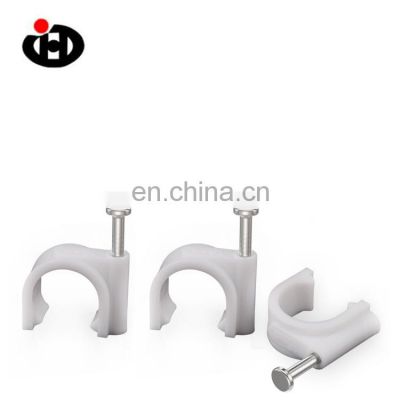 Can be customized various sizes of metal cable clip plastic nail line card price