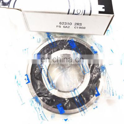 Original Brand Deep groove ball bearing 62310-2RS1 size 50x110x40mm Sealed Miniature Ball Bearing 62310 in stock