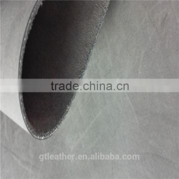 Genuine finish leather tannery for saddle leather