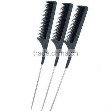 Wholesale metal hair combs, carbon bone comb