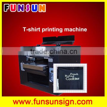 A3 flatbed hot sale digital tshirt printer