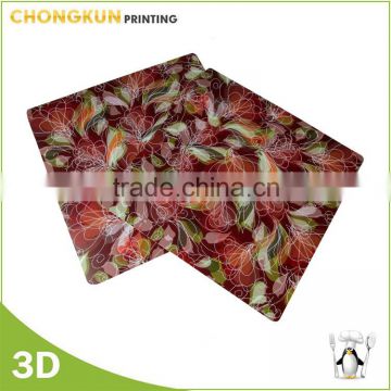 Eco-friendly customized recycled kitchen plastic table mat