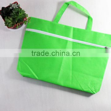 Wholesale custom promotional pp non woven tote tool bag with zipper