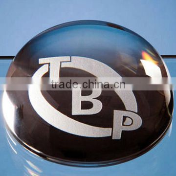 3d laser optical crystal paperweight