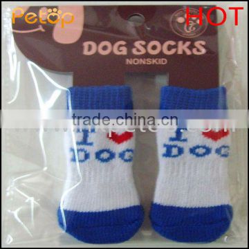 I Love Dog Anti-slip Dog Socks