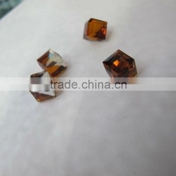 4mm Transparent style assorted colors ice cube crystal glass beads.Applicable to the necklace earrings etc.CGB008