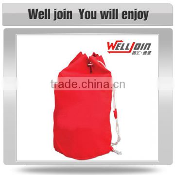 Wholesale waterproof bulk printing polyester drawstring bag