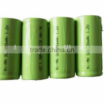 Long life Ni-Mh SC 3000mAh 1.2V rechargeable battery for vacuum cleaner