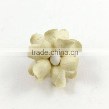 Cream, Small Handmade Mulberry Paper Flower, Wedding Party, Scrap-booking Crafts Pastel