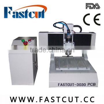 mini pcb engraving machine fastcut-3030 hot sale type cnc lathe machine price