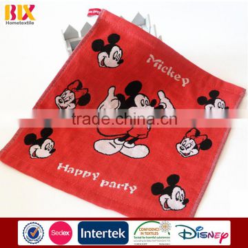 Custom Hand Towel with Micky Mouse