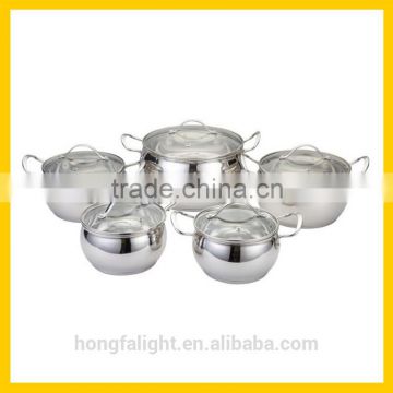 Wholesale new design stainless steel cookware