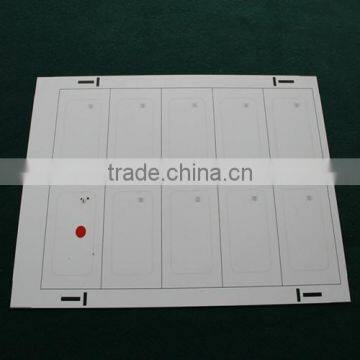 ISO14443A F08 1K A4 2x5 layout inlay factory supplier directly