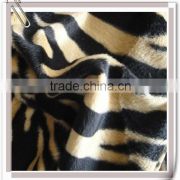Polyester super soft velboa fabric (1.5mm pile height)