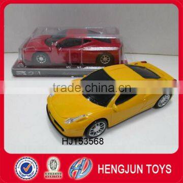 new style import goods from China plastic inertia car toys for promotion