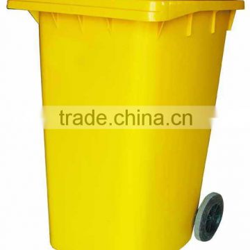 Outdoor EN840 Certification HDPE garbage bin