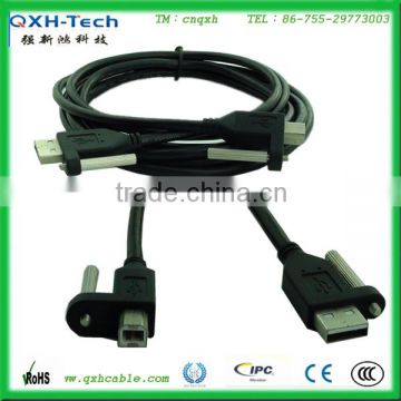 computer to computer usb cable usb computer cables am to bm with screw