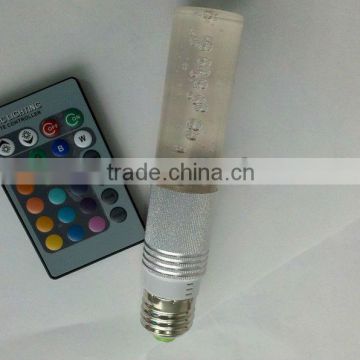 Color changing E27 3w led RGB bulb,rgb led bulb 3W,3w rgb led bulb