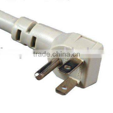 American UL Certificate 3 pin Power cord plug