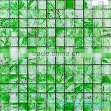 155 Glass Mosaic Painting Artwork Wall Tile 23X23X8 mm